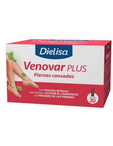 Venovar Plus, piernas cansadas, 20 +...