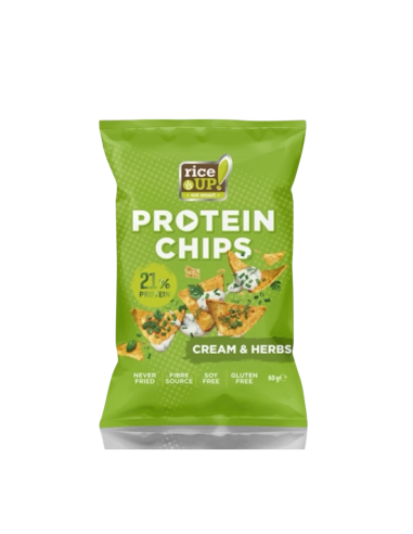 Chips de Proteína, sabor Crema agria...