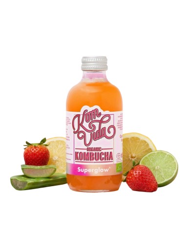 Kombucha, Superglow, 250ml - Komvida.