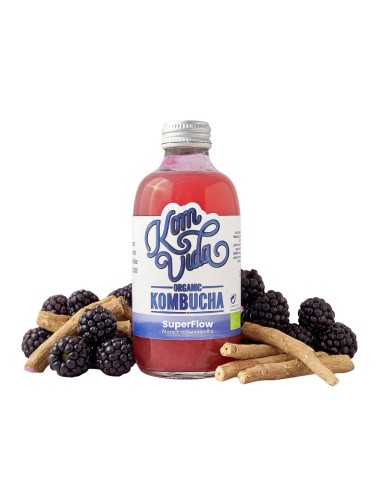 Kombucha, SuperFlow, Mora y...