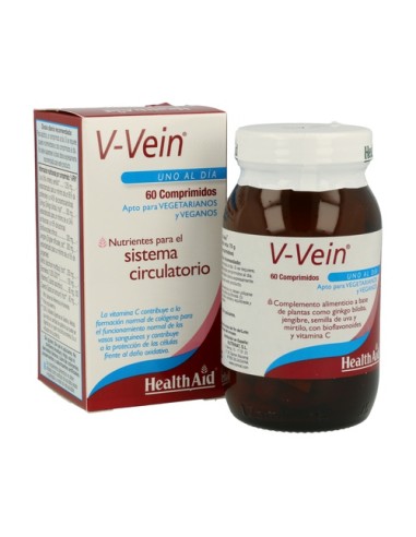 V Vein, 60 comprimidos - Health Aid.