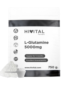 L - Glutamina, 5000 mg, 750...