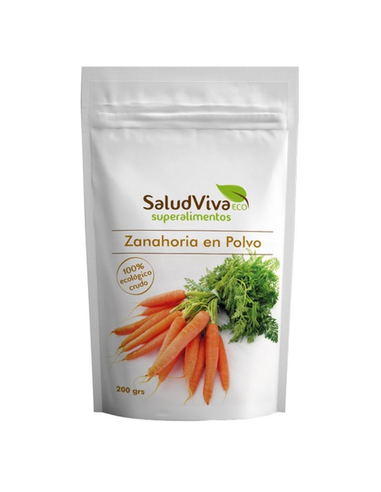 Polvo de Zanahoria, ECO, 200 gramos...