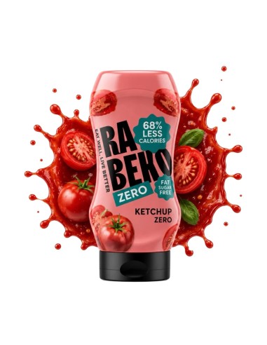 Salsa Zero, sabor Ketchup, 350ml - MTX.