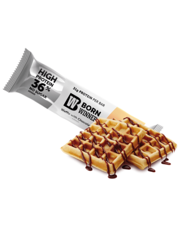 Barrita Waffle Proteica (36%), sabor...