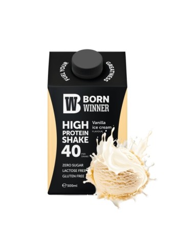 Protein shake, sabor helado de...
