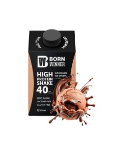 Protein shake, sabor helado...