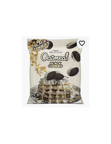 Harina de avena, sabor Black Cookies,...