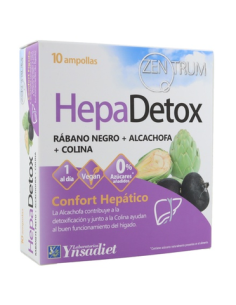 Hepadetox, 10 viales,...