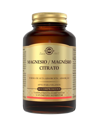 Citrato de Magnesio, Vegano, Alta...