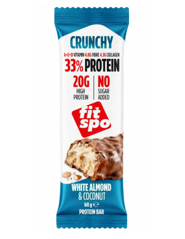 Barrita de Proteínas Crunchy, (20 gr...