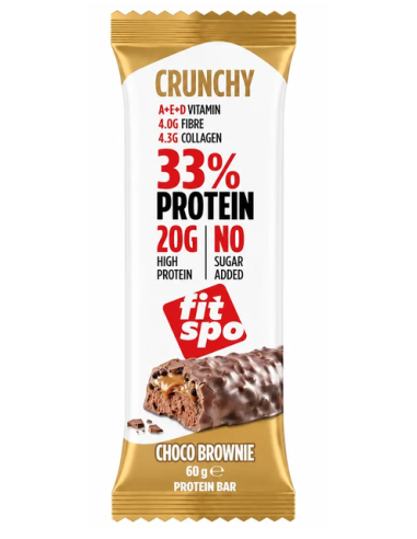 Barrita de Proteínas Crunchy, (20 gr...