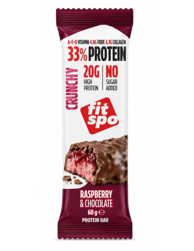 Barrita de Proteínas Crunchy, (20 gr...
