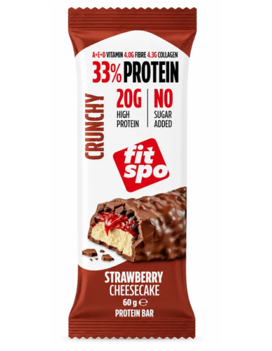 Barrita de Proteínas Crunchy, (20 gr...
