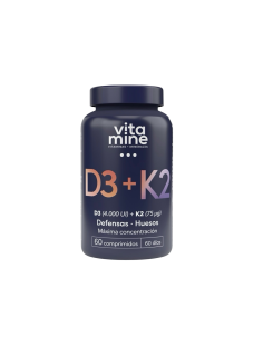 Vitamina D3 (4000 UI) + K2...