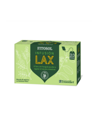 Infusión LAX, 20 filtros - Fitosol.