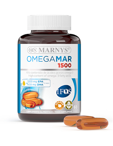 Omegamar, 1500 gramos, 60 cápsulas,...