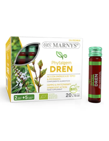 DREN, Phytalgem, BIO, con Enebro &...