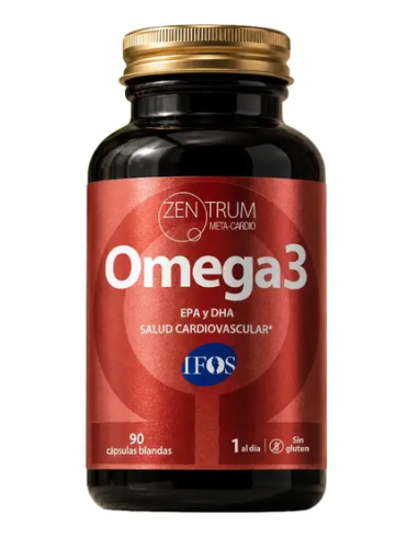 Omega 3 + Vitamina E, IFOS, 90...
