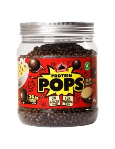 Protein pops, sabor chocolate negro, 500 gramos - Max Protein.