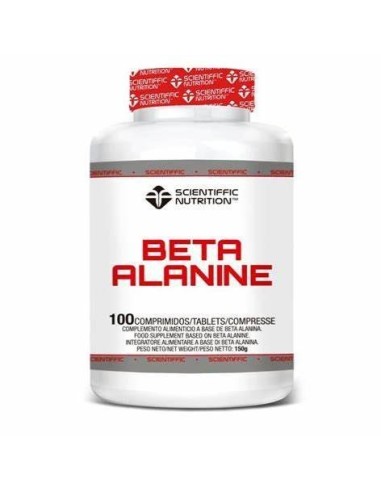 Beta Alanina 100 comprimidos de Scientiffic Nutrition.