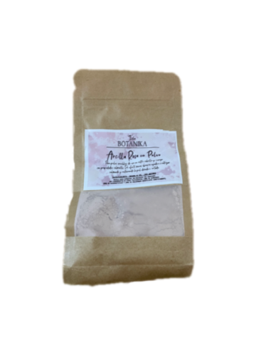 Arcilla rosa en polvo de Botanika.