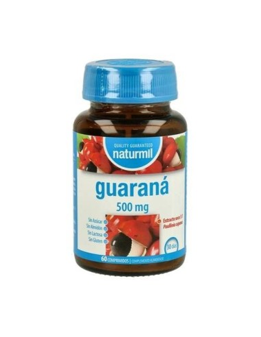 Guaraná, 120 comprimidos, 500mg - Naturmil.