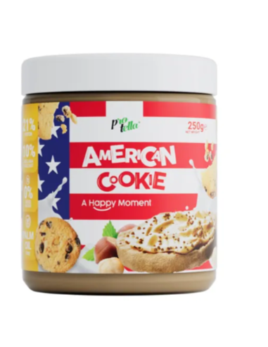 Crema untable, Amerian Cookie, 250 gramos - Protella.