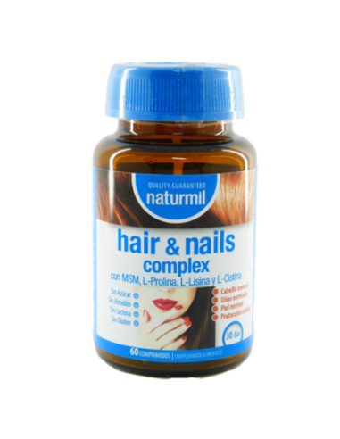 Hair & nails, 60 comprimidos - Naturmil.
