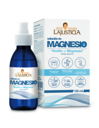 Aceite de Magnesio 150 ml de Ana María LaJusticia.
