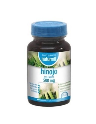 Hinojo 500mg 60 comprimidos de Naturmil.