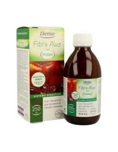 Fibra Plus con fibras, 250 ml - Dietisa.