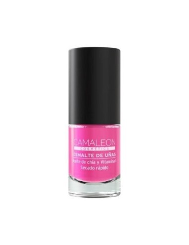 Laca de uñas, rosa - Camaleon Cosmetics.