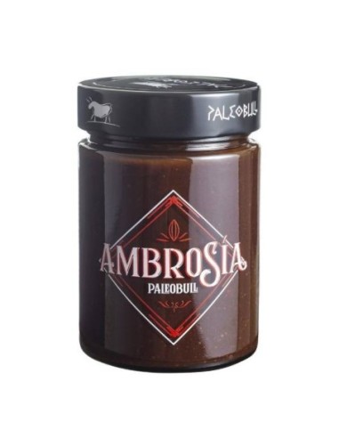 Crema Ambrosía, sabor cacao, 300 gramos - Paleobull.