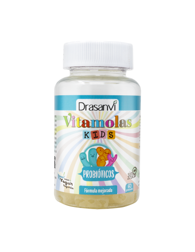 Vitamolas Probiotic niños, 60 gominolas - Drasanvi.