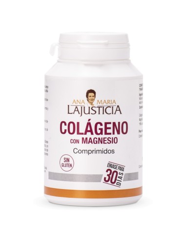 Colágeno con magnesio, 180 comprimidos, 30 días - Ana María La Justicia .