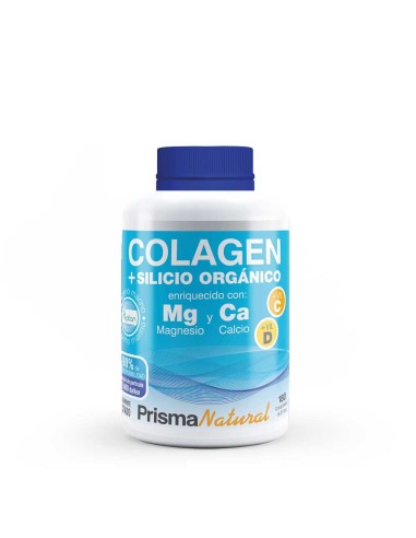 Colágeno + silicio orgánico, 180 comprimidos - Prisma Natural.