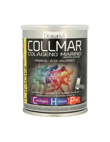 Colágeno Marino, Collmar, sabor limón, 300 gramos - Drasanvi.