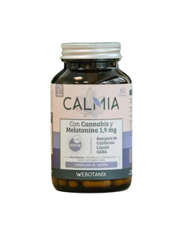 Calmia, 60 cápsulas - Webotanix.