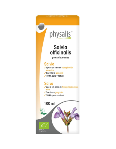Extracto de Salvia, BIO, 100ml - Physalis.