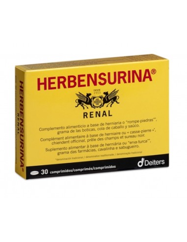 Herbensurina, 30 comprimidos - Deiters.