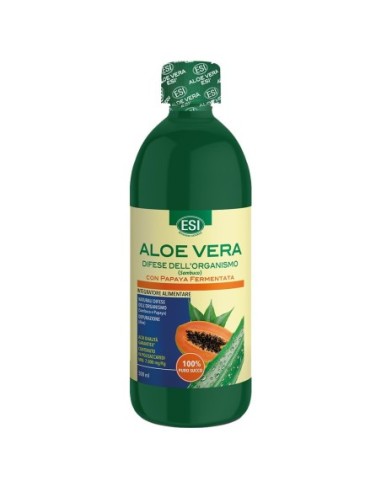 Aloe Vera, zumo de papaya, 500ml - ESI.