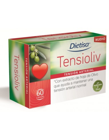 Tensioliv, 60 cápsulas - Dietisa.