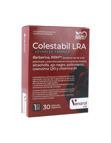 Colestabil, 30 cápsulas - Herbora.