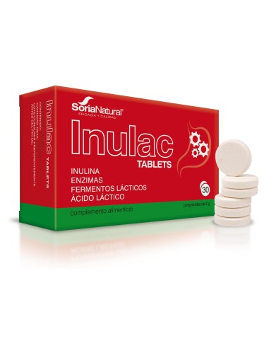 Inulac, 30 comprimidos - Soria Natural.