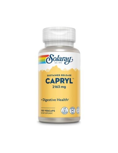 Capryl, Ácido caprílico, 100 cápsulas - Solaray.