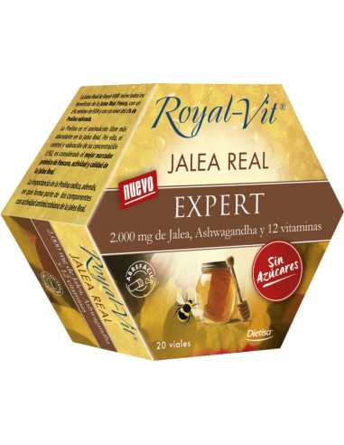 Jalea Real Expert, 20 viales - Dietisa.