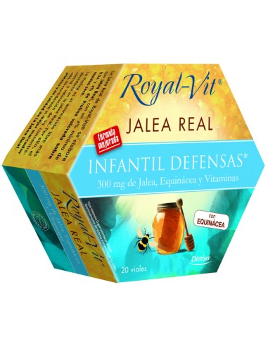 Jalea Real Infantil, 20 viales - Dietisa.