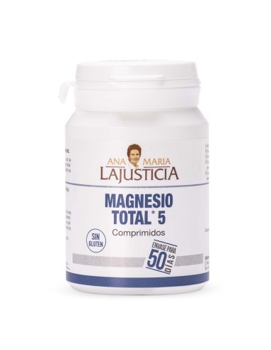 Magnesio total 5, 100 comprimidos, 50 días - Ana María La Justicia.