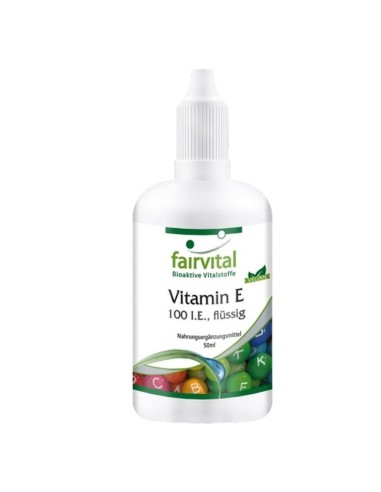 Aceite de vitamina E, 50ml - Fairvital.